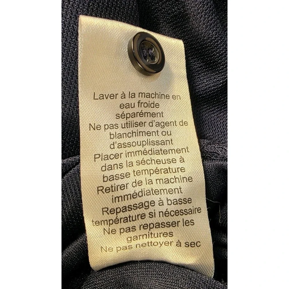 Burger Boy Employee Polo Shirt Worker Fast Food Mens Small Restaurant Navy
